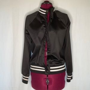The Edit Jacket black and white, size medium
